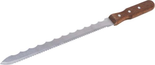 Szigetelés vágó kés, fa markolattal, 280 mm, STALCO