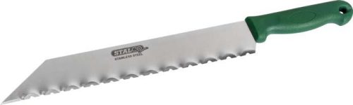 Szigetelés vágó kés, műanyag markolattal, 340 mm, STALCO PREMIUM