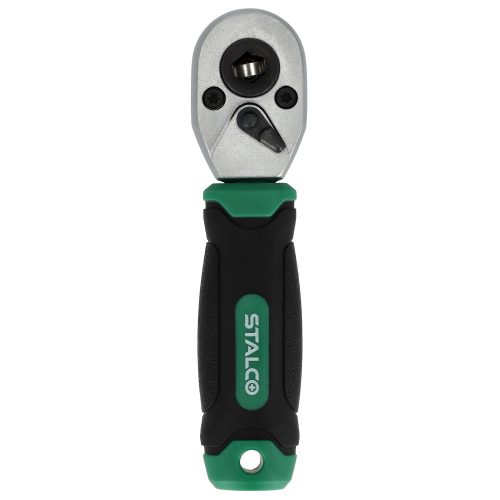 GRZECHOTKA DO BITÓW I NASADEK 1/4' 72 ZEBY  105 MM  STALCO S-54104