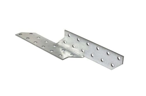 Szarufa szelemen rögzítő 33x290mm, bal, vast.: 2,0 mm, STALCO
